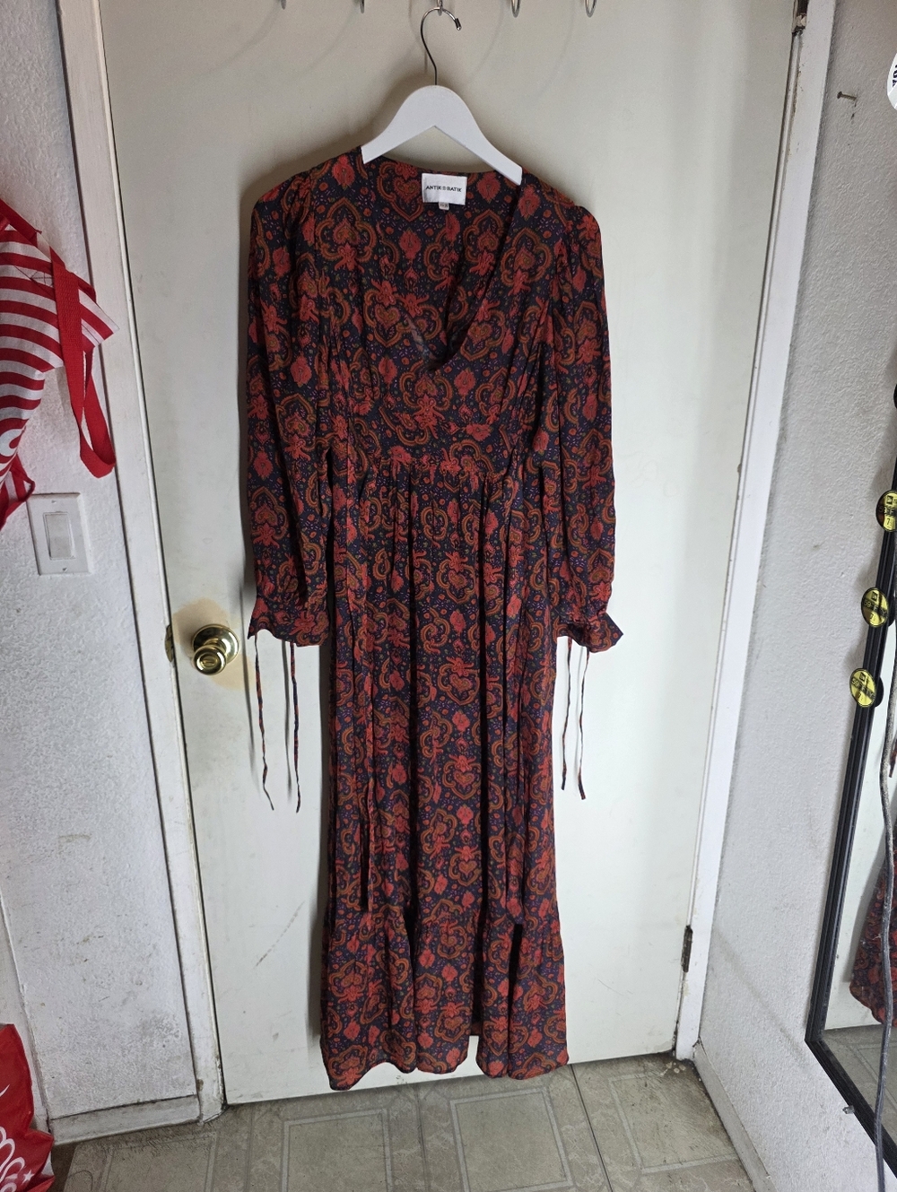 Antik Batik Women's Floral Maxi Dress